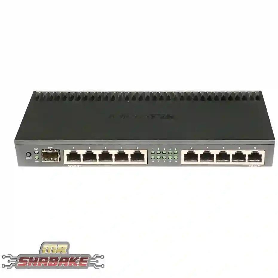 روتر شبکه میکروتیک مدل RB4011IGS+RM ا RB4011IGS+RM Gigabit Ethernet Router